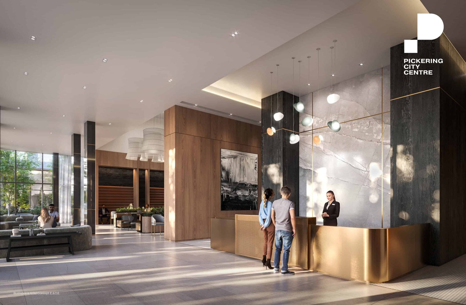 Lobby-vF (1) Pickering City Centre Condos