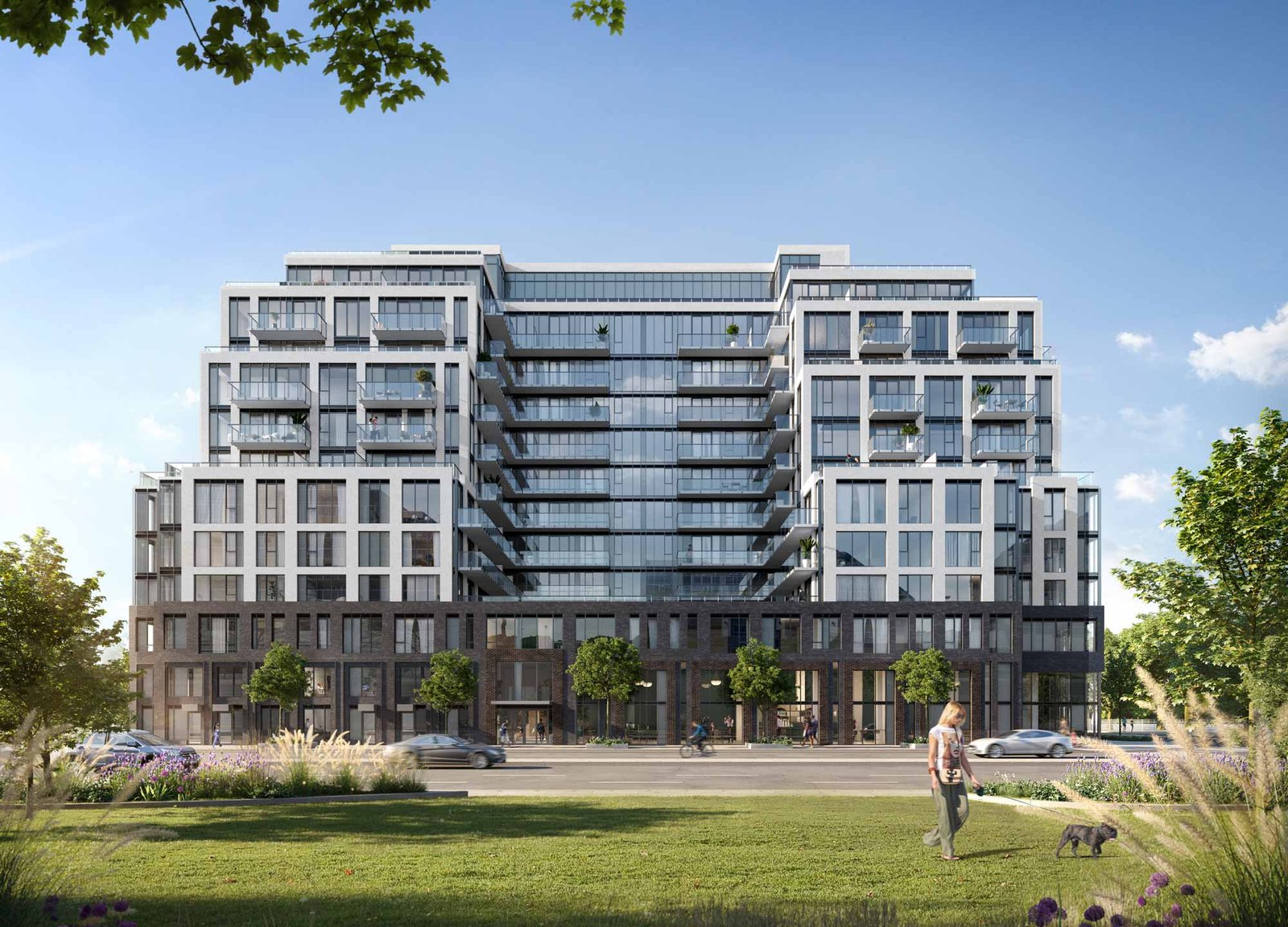 An artist’s rendering of new homes in Toronto. An artist's rendering of new homes in Toronto.