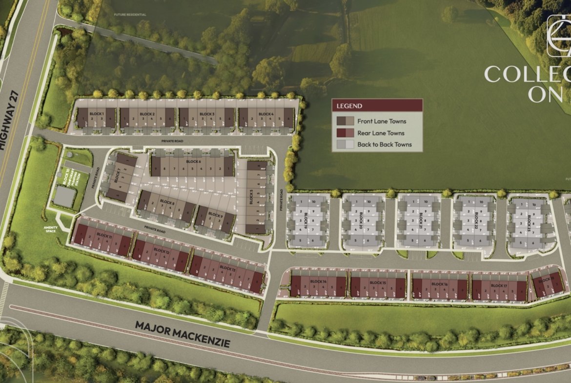 Collection on 27 Master Site Plan