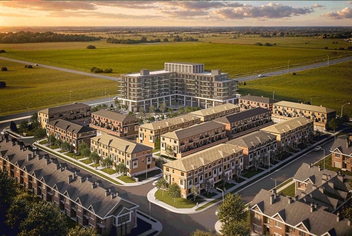 Comprehensive masterplan layout of Elements Milton community