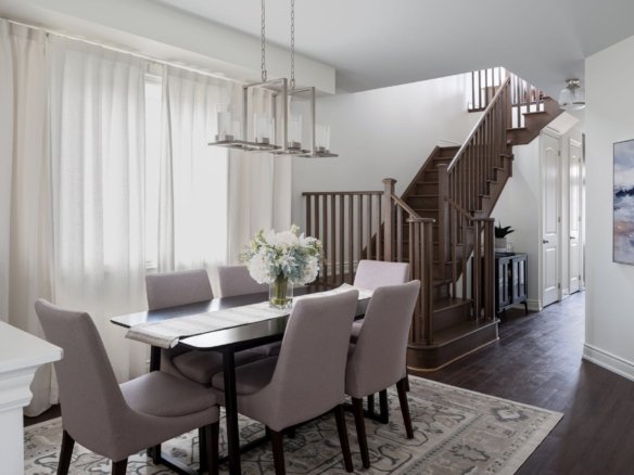 Sophisticated formal and informal dining space at Empire Calderwood