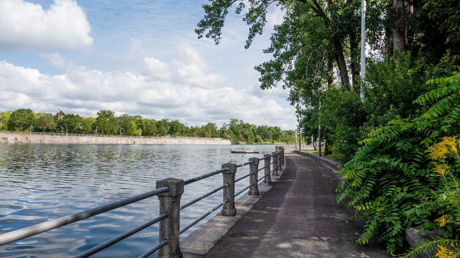 Empire Canals Waterfront Boardwalk & Cove Park Scenic waterfront boardwalks and tranquil water-inspired parks along the canal at Empire Canals