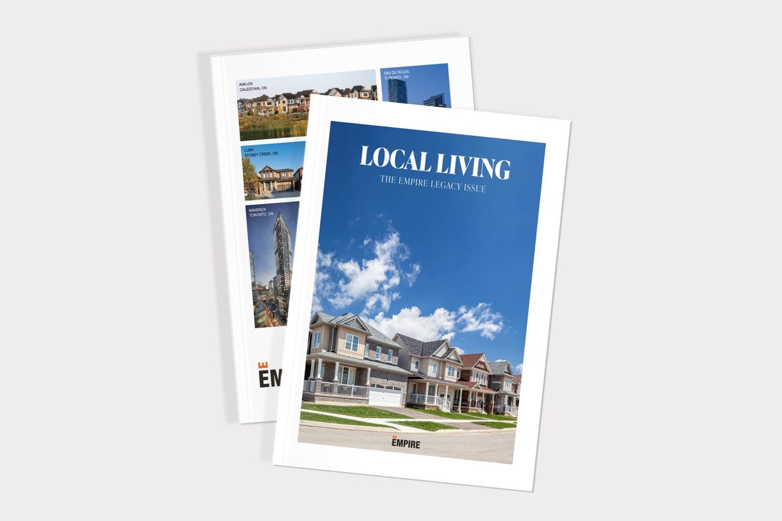 Overview of parklands, trail systems, and neighbourhood amenities at Empire Legacy in Thorold
