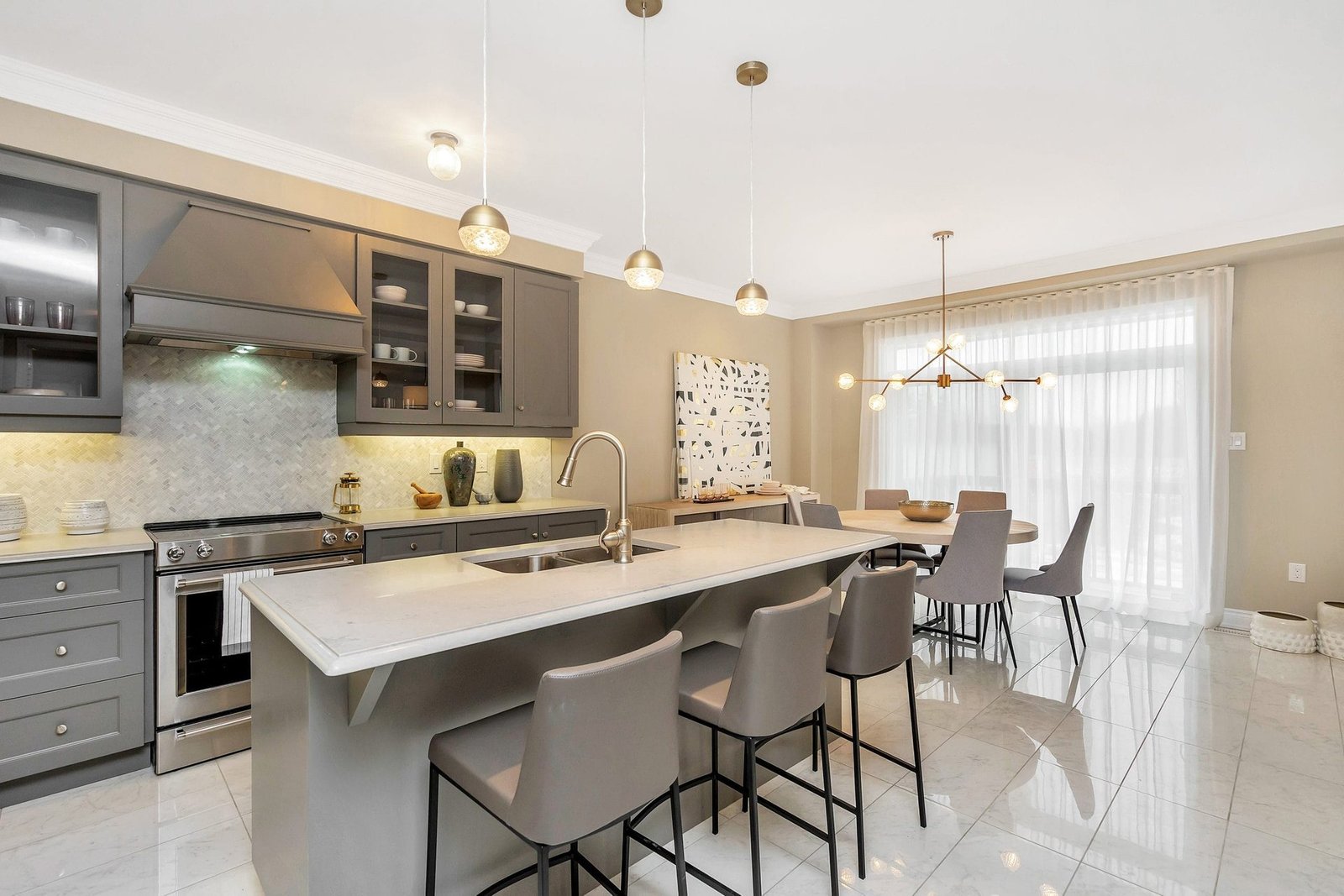 Relaxing primary bedroom suite with large walk-in wardrobe and luxury finishes at Empire Legacy