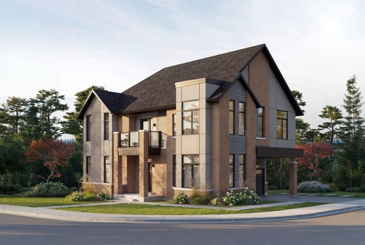 Five Oaks Oakville 40ft Collection The Starling Corner Single Detached Home by Caivan | SG Homes