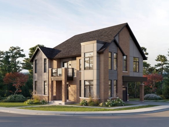 Five Oaks Oakville 40ft Collection The Starling Corner Single Detached Home by Caivan | SG Homes
