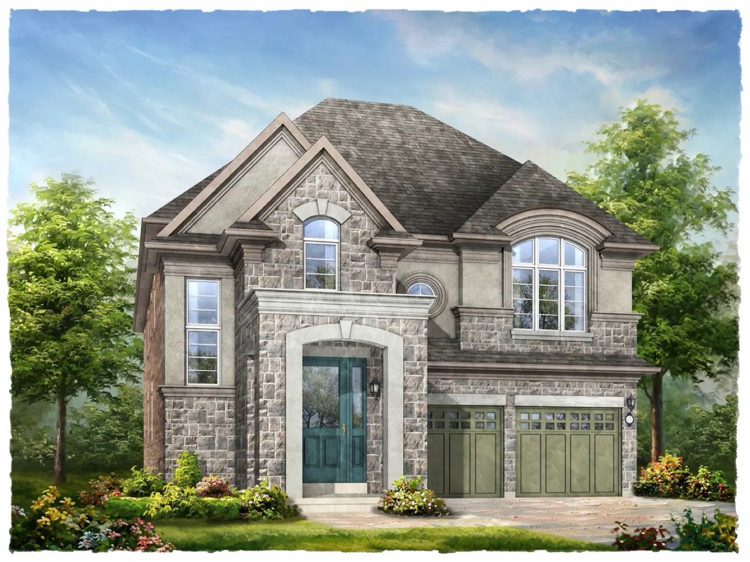 Ivy Rouge Oakville by Rosehaven Homes – 41ft Raymar Single Detached Home Rendering | SG Homes Ivy Rouge Oakville by Rosehaven Homes - 41ft Raymar Single Detached Home Rendering | SG Homes