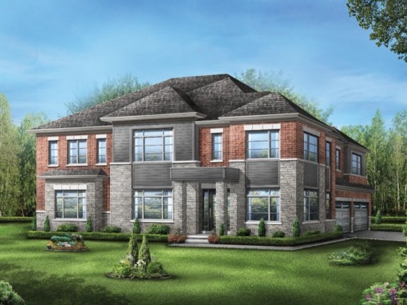 Ivy Rouge Oakville by Starlane Homes - 41ft Marquis 12 Single Detached Exterior Rendering | SG Homes