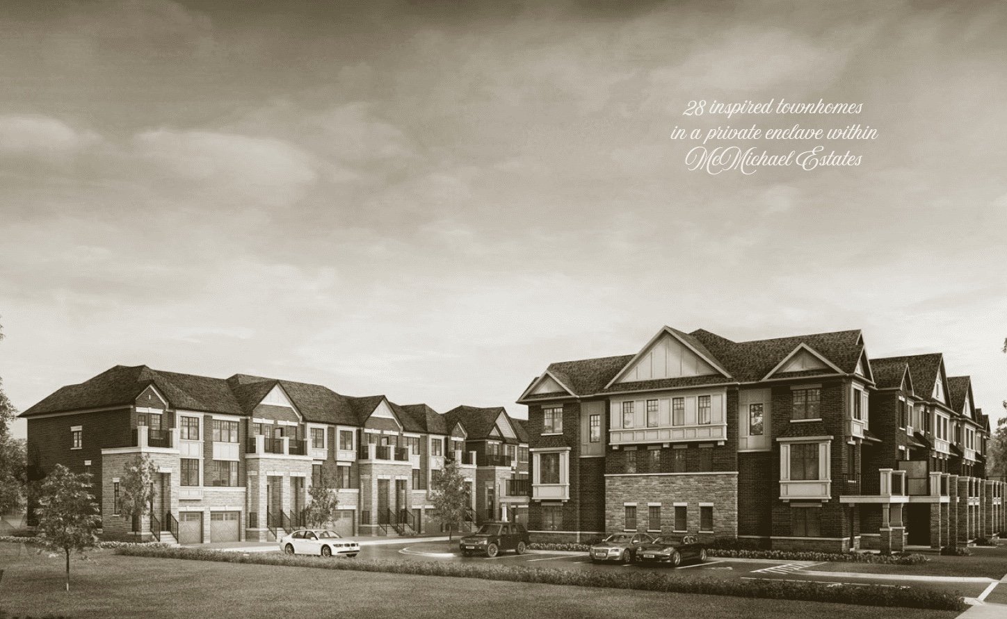McMichael Estates Townhomes Hero Exterior