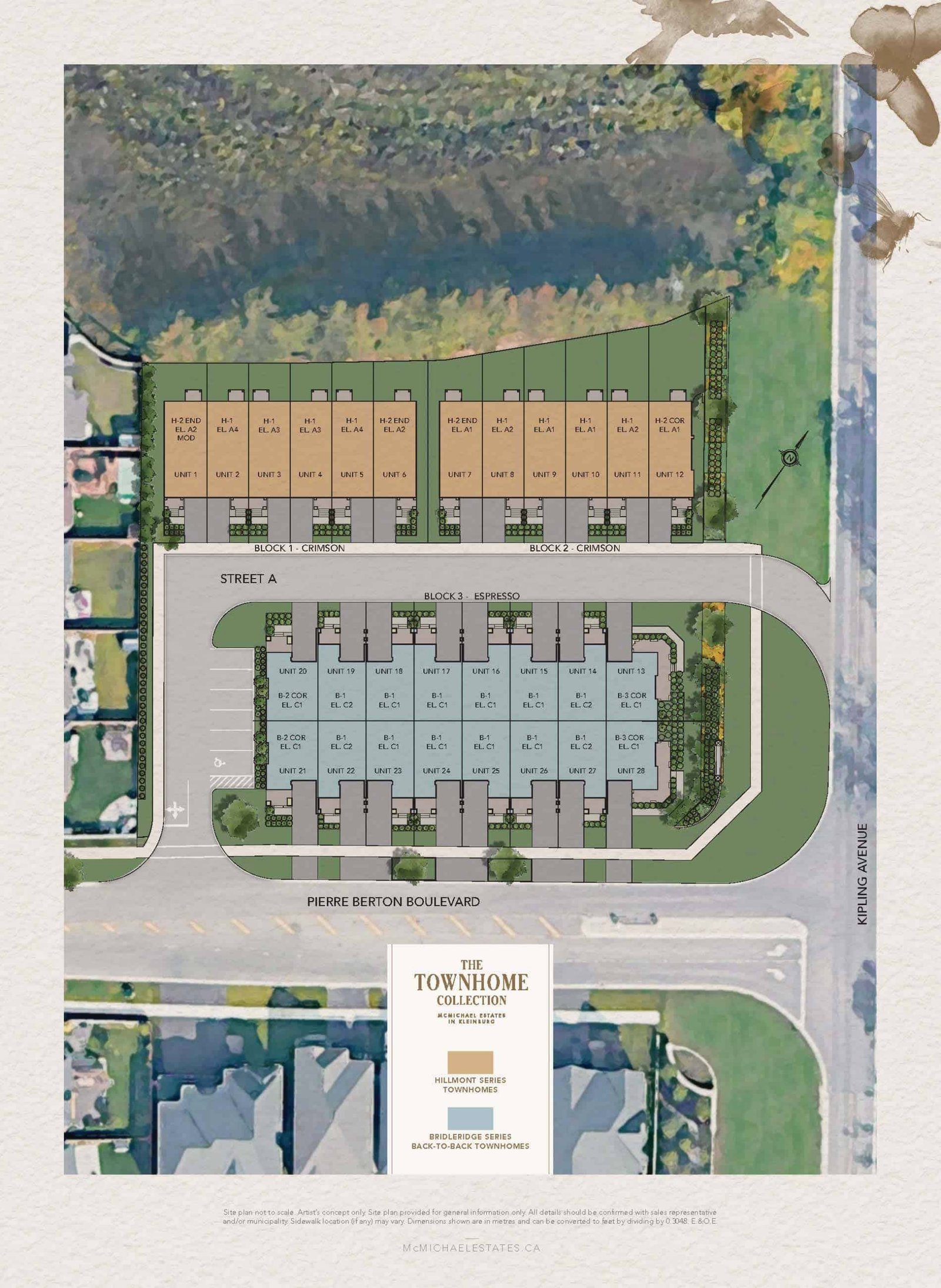McMichael Estates Master Site Plan