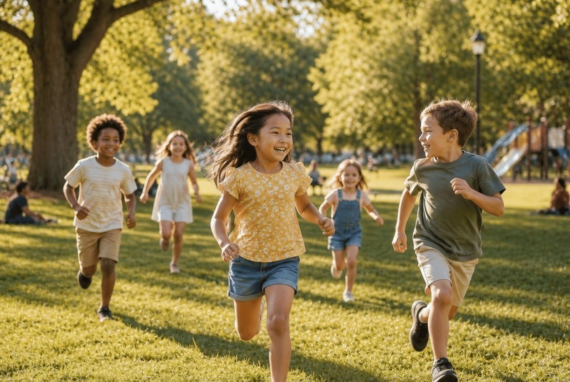 Family-friendly community parks and recreation amenities at North Hill