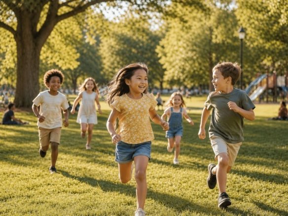 Family-friendly community parks and recreation amenities at North Hill