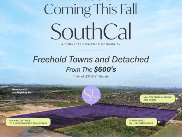 SouthCal Phase 2 Caledon Exterior Rendering