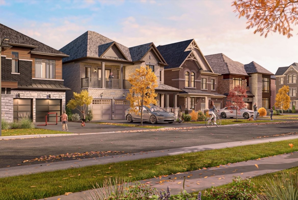 SouthCal Caledon Neighborhood Streetscape